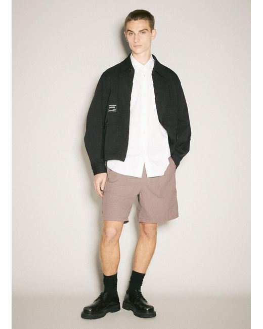 Undercover White Logo Patch Shirt for men