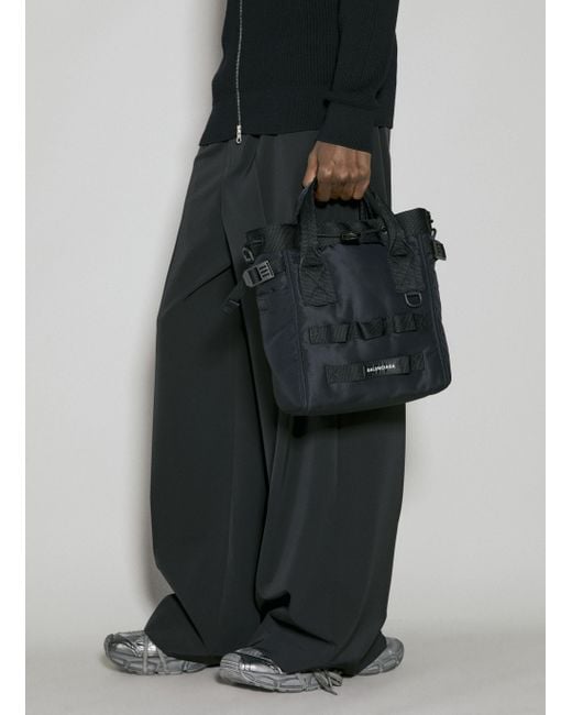 Balenciaga Black Army Small Tote Bag for men