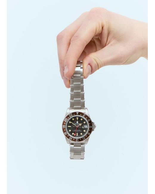 A Bathing Ape Gray Classic Type 2 Bapex Watch for men