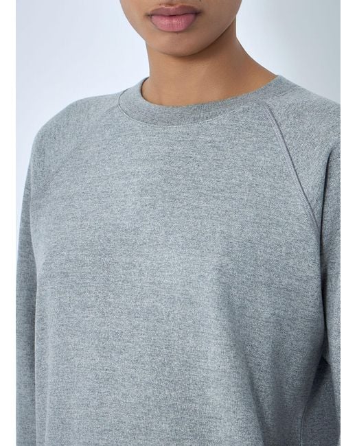 The Row Gray Eulalia Top