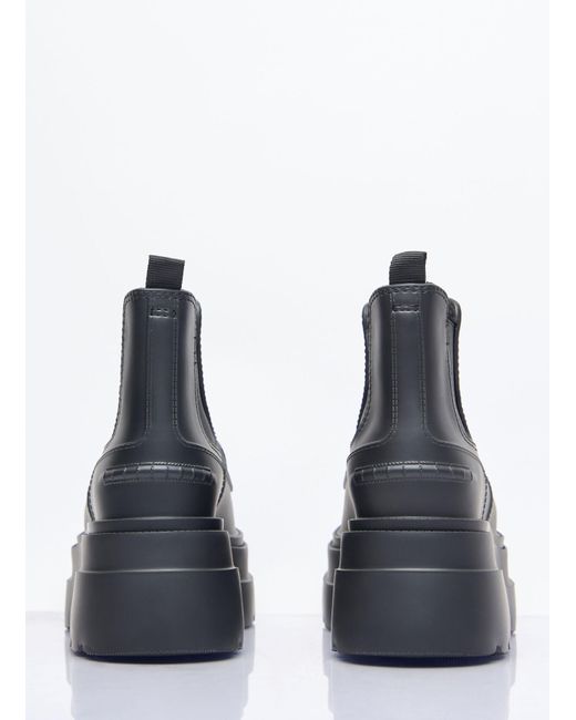 Alexander Wang Carter Platform Rain Boots in Black Lyst UK