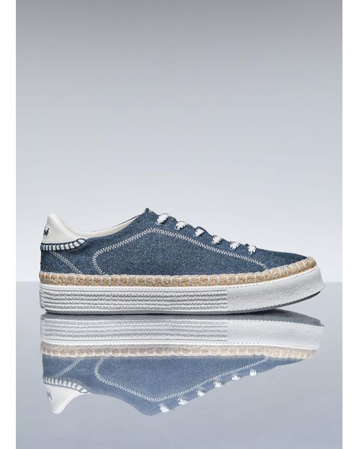 Chloé Blue Telma Denim Sneakers
