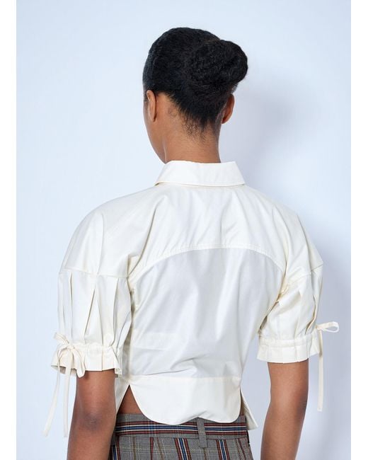 Vivienne Westwood White Cotton Poplin Shirt