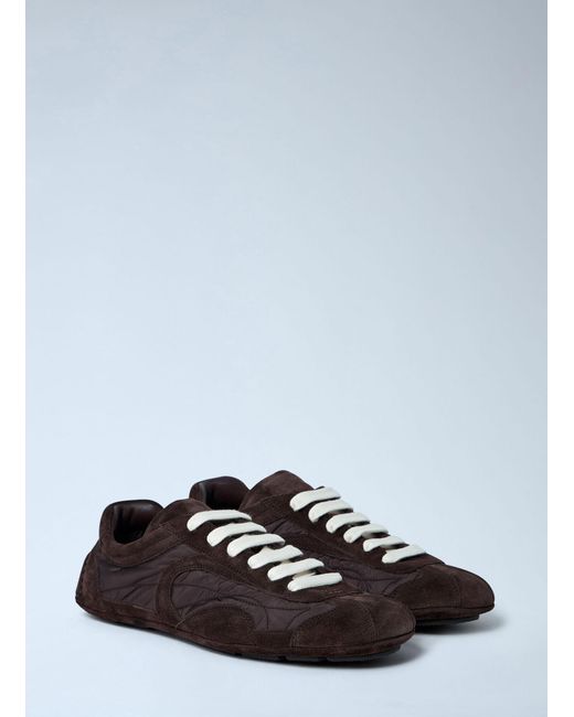 Prada White Montecarlo Re-Edition 2005 Sneakers