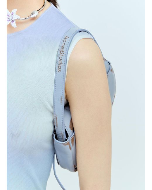 Acne Blue Multi-pocket Micro Bag