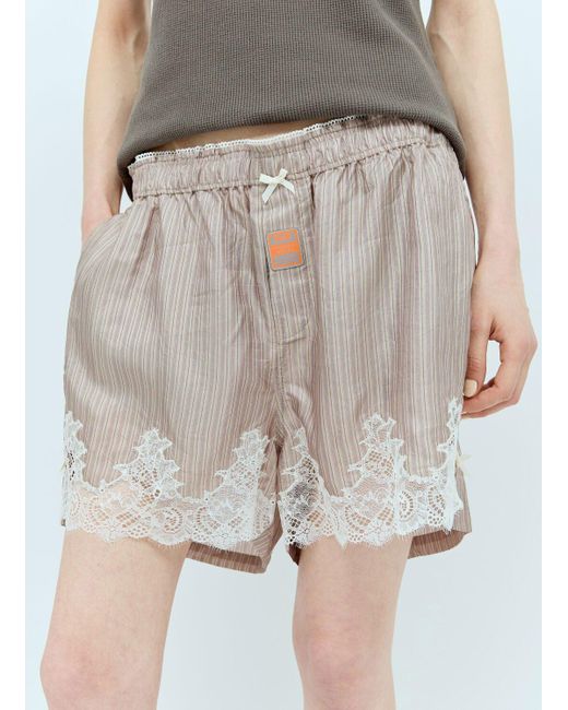 Martine Rose French Knicker Shorts in Gray | Lyst