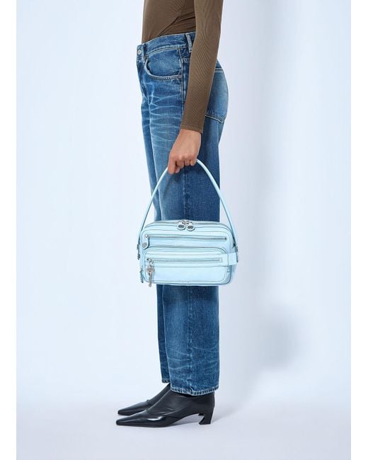 Acne Blue Camero Party Shoulder Bag