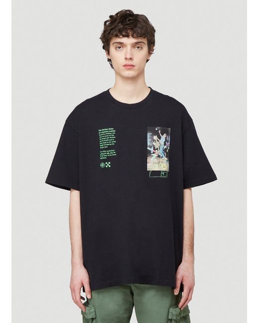 Off-White c/o Virgil Abloh Pascal Painting Print T-shirt in Black