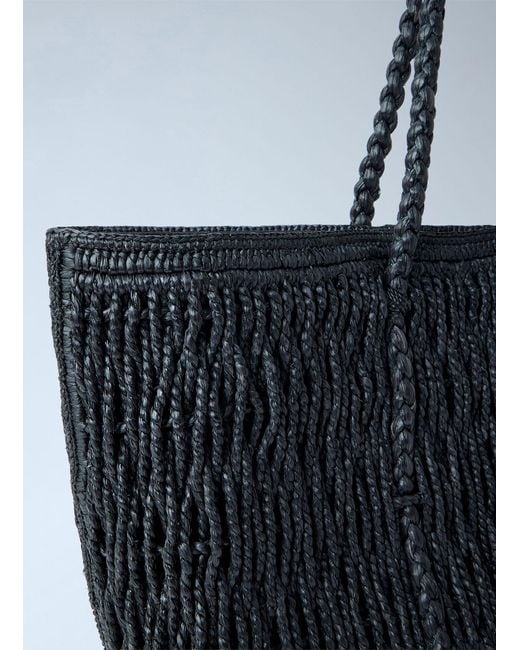 The Row Blue Georgica Tote Bag