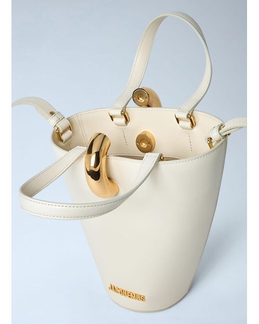 Jacquemus Blue Le Petit Bambola Bucket Bag