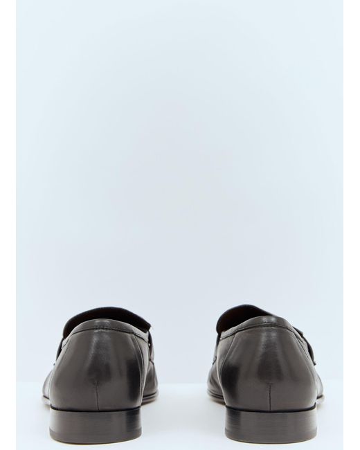 The Row White Soft Loafers for men