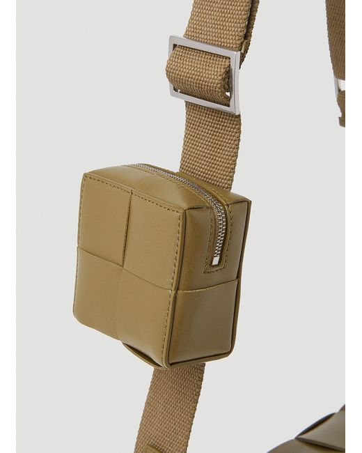 Bottega Veneta Natural Cassette Crossbody Bag for men