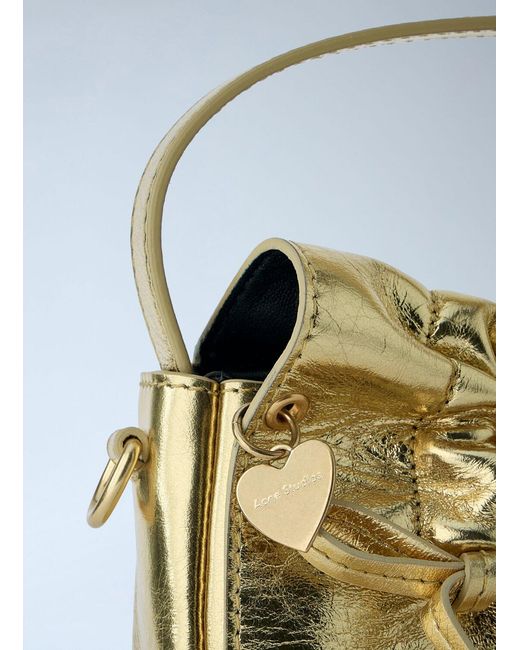 Acne Studios Women's Blue Micro Multipocket Crossbody Bag