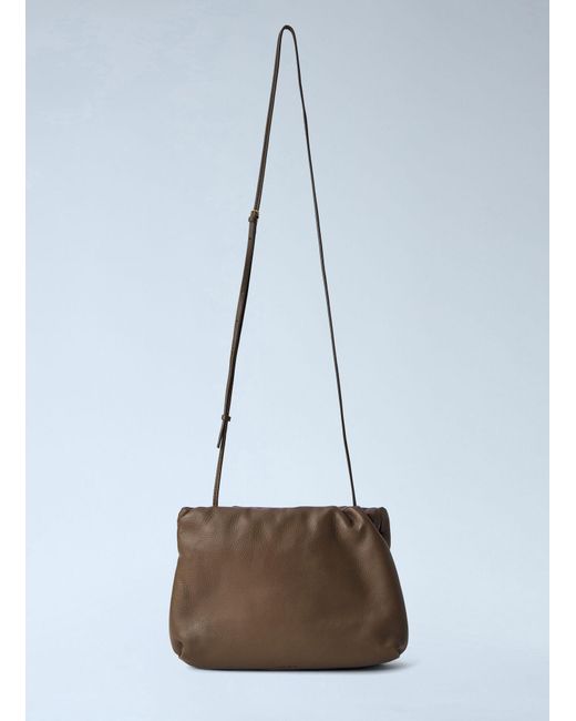 The Row Blue Bourse Shoulder Bag