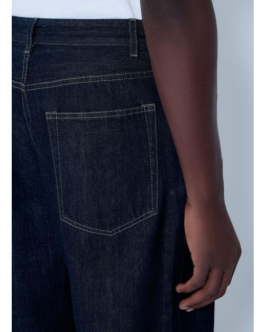 Jil Sander Blue Five-Pocket Jeans for men