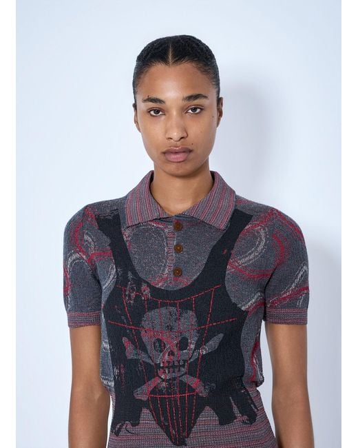 Vivienne Westwood Blue Cutlass Polo