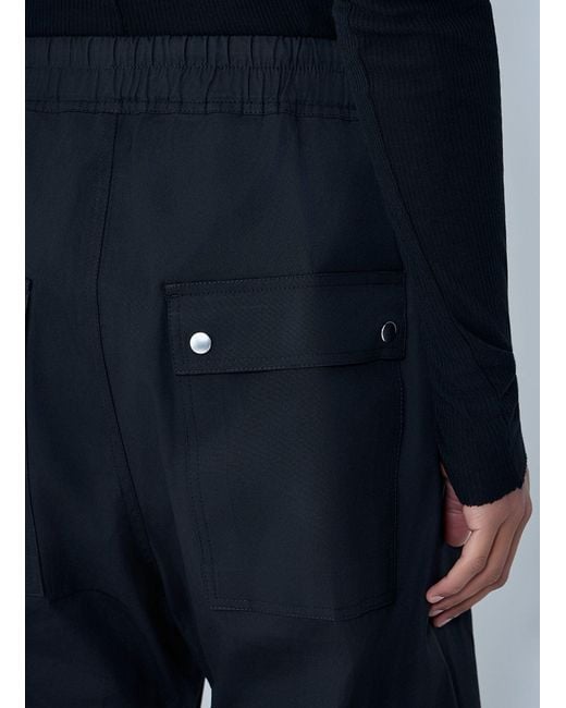 Rick Owens Blue Bela Pants for men