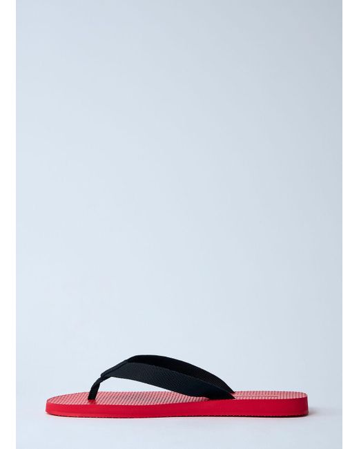 The Row Blue Dune Classic Flip Flops for men