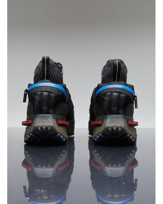 Moncler x adidas Originals Black Nmd Runner High Top Sneakers