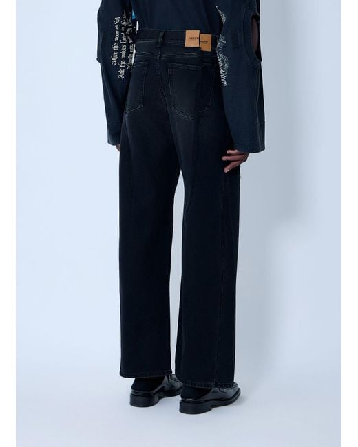 Vetements Blue Reconstructed Jeans for men