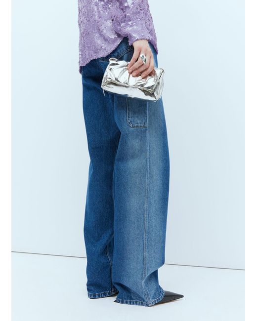 Dries Van Noten Purple Mignon Mini Shoulder Bag