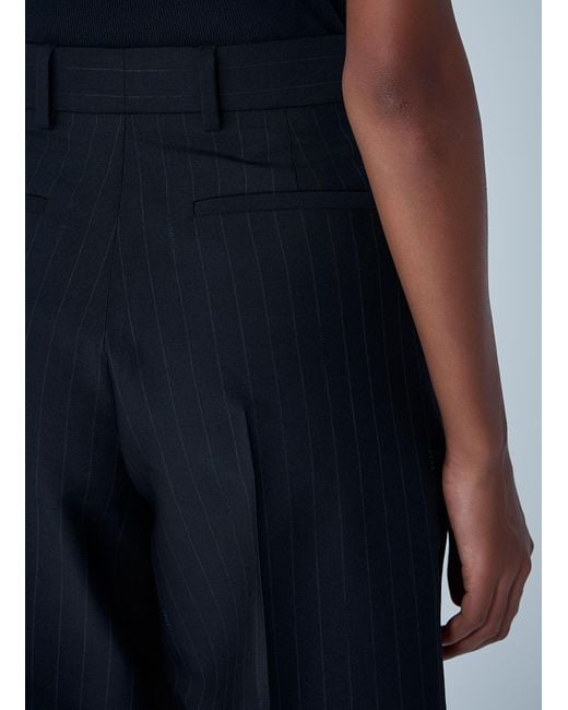 Gucci Blue Tailored Wool Pants