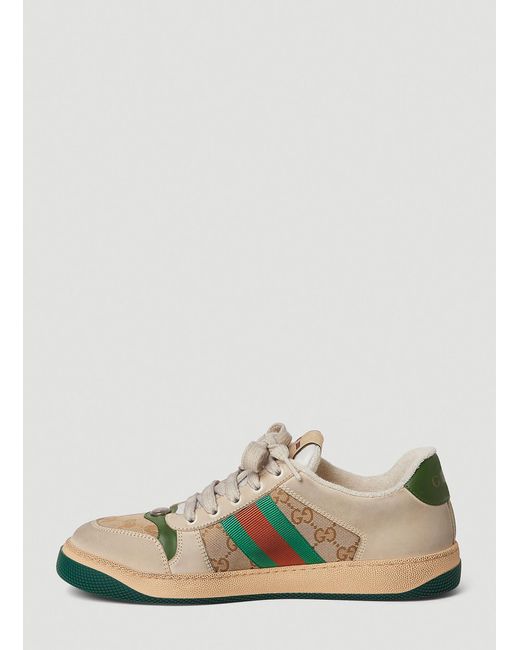 Gucci Multicolor Screener Logo Sneakers