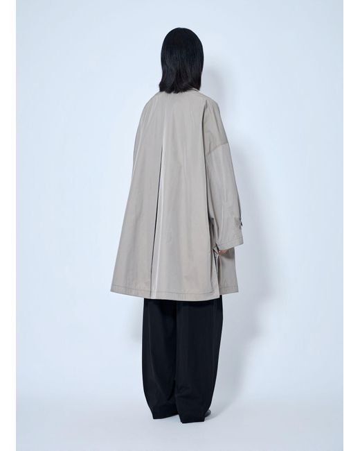 Totême White Car Coat