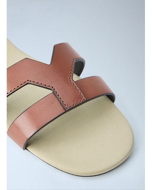 Saint Laurent Blue Mabrouka Slides