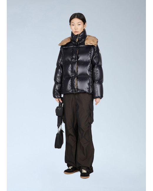 Moncler Gray Parana Short Down Jacket