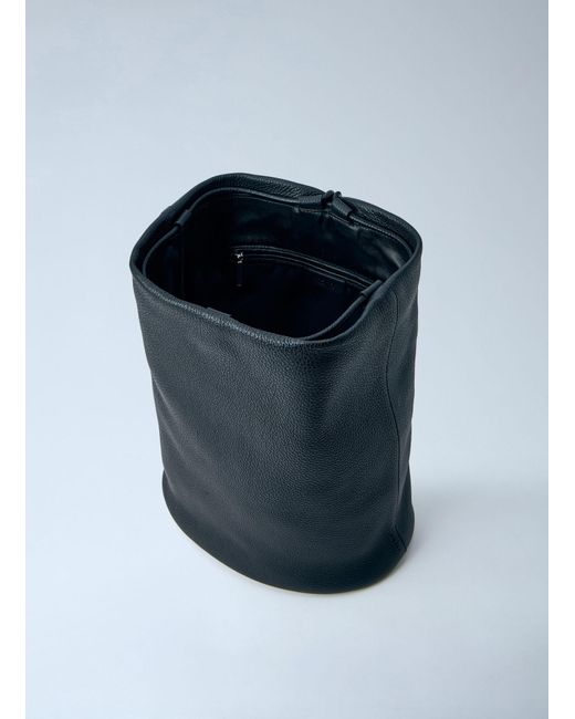 The Row Blue Joe Leather Backpack