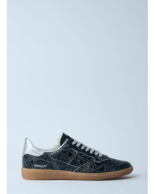 HIDNANDER Blue Mega T Crinkle Sneakers