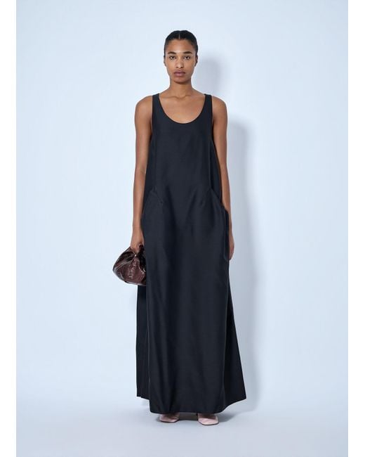 Dries Van Noten Blue Drazero Wool And Silk-Blend Maxi Dress