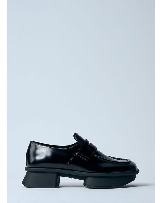 Prada Multicolor Equal Brushed Leather Loafers