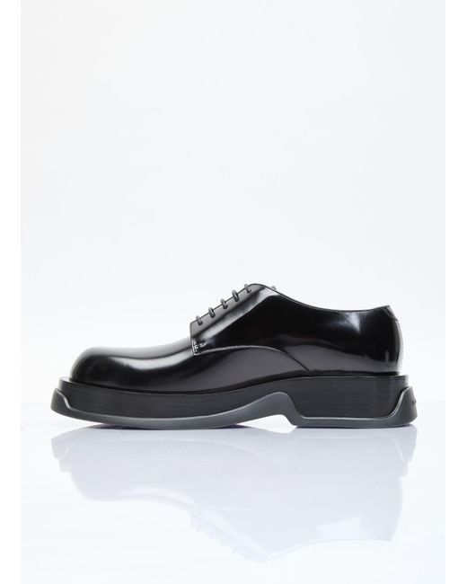 Jil Sander White Chunky Sole Lace-up Shoes for men
