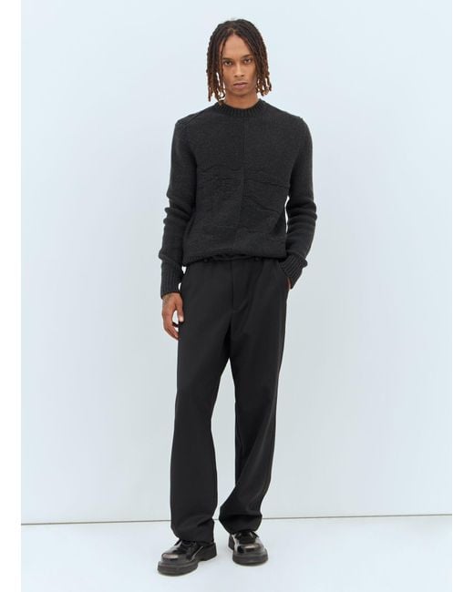 Burberry Black Cashmere Sweater for men