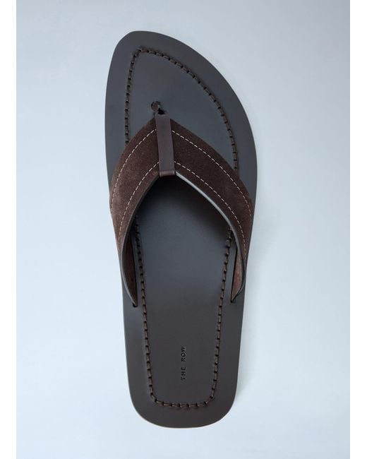 The Row Blue Dan Flip Flop for men