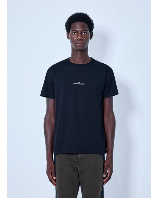 Maison Margiela Blue Regular T-Shirt for men