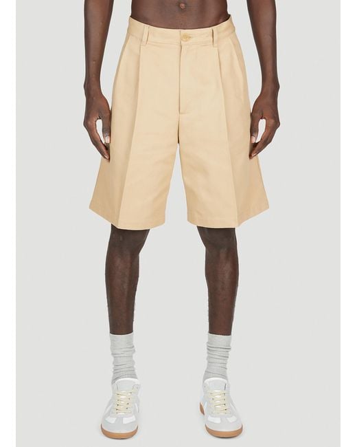 Gucci Natural Cotton Shorts, for men