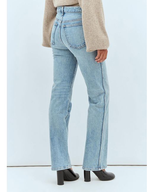 Khaite Blue Danielle Jeans