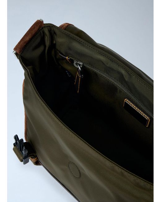Prada White Medium Re-Nylon Crossbody Bag for men