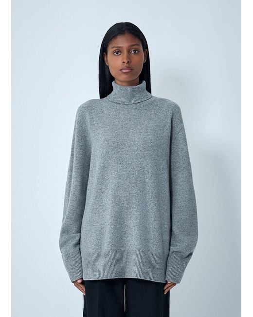 The Row Blue Stepny Sweater