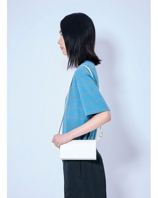 Jil Sander Blue All-Day Shoulder Bag