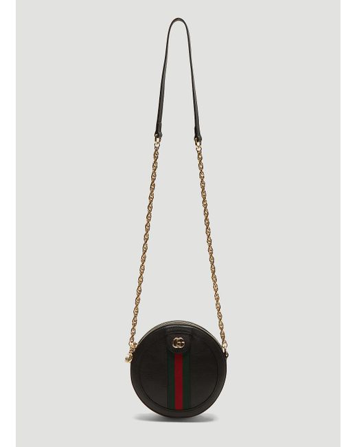Women S Ophidia Round Crossbody Bag In Black