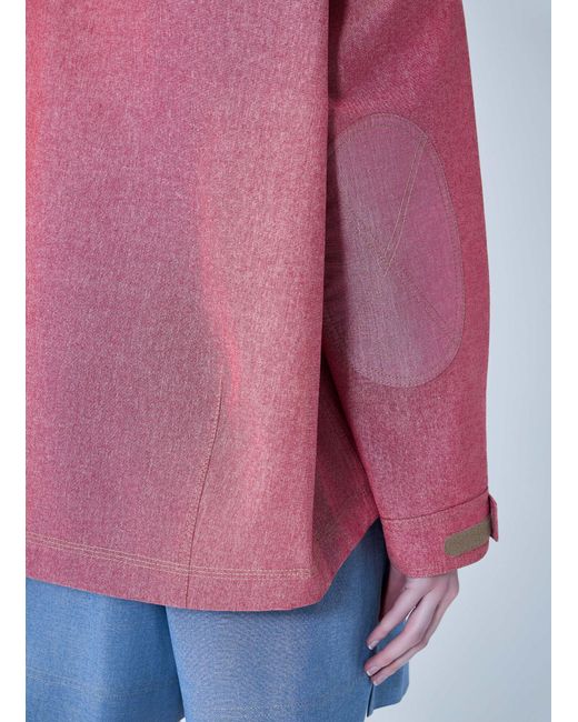 Moncler Pink Beziers Field Jacket