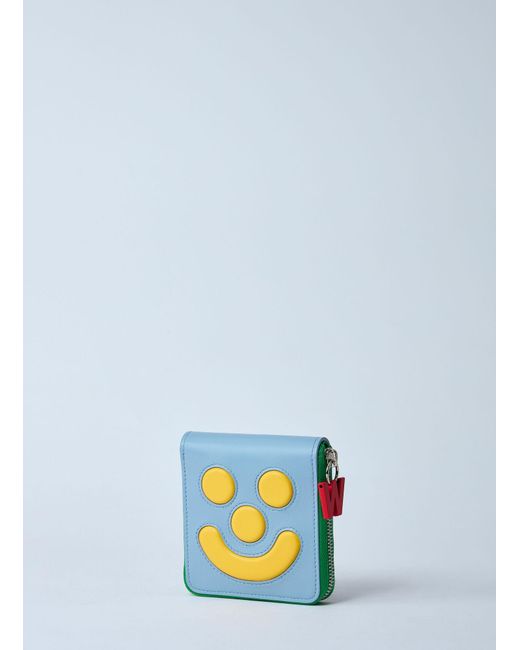 Walter Van Beirendonck Blue Ghost Wallet On Strap for men