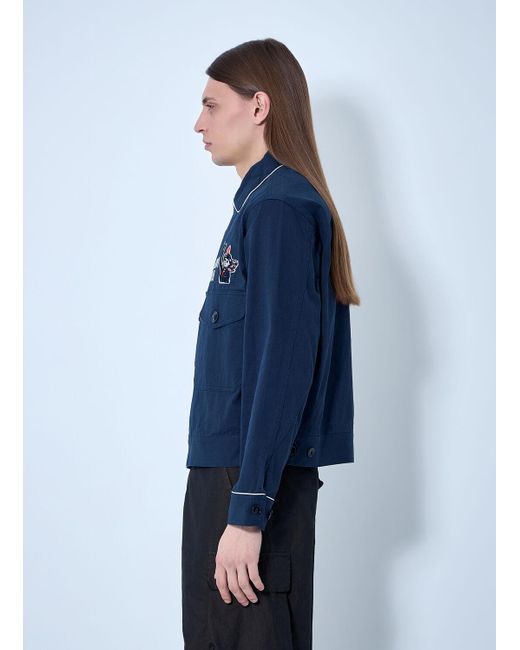 Human Made Blue Drizzler Jacket for men
