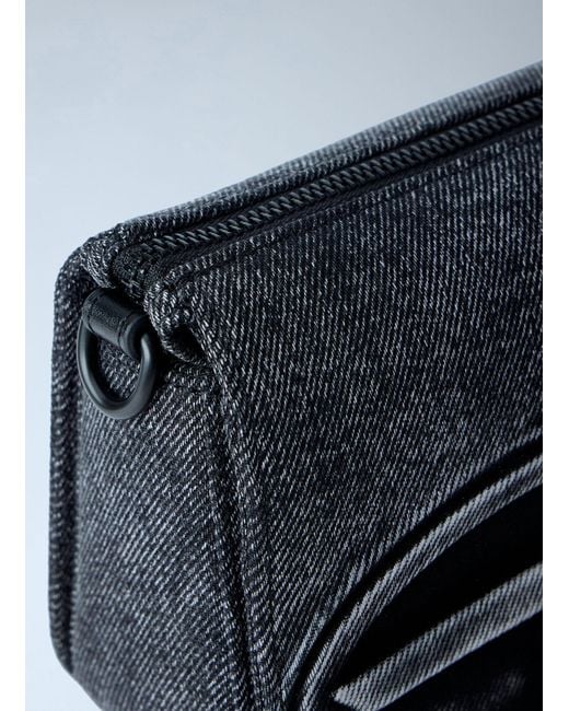 DIESEL Gray 1dr Camera Bag for men