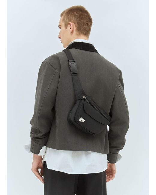 Burberry Shield Belt Bag in Grey for Men Lyst UK