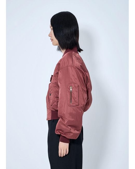 Chloé Red Bomber Jacket
